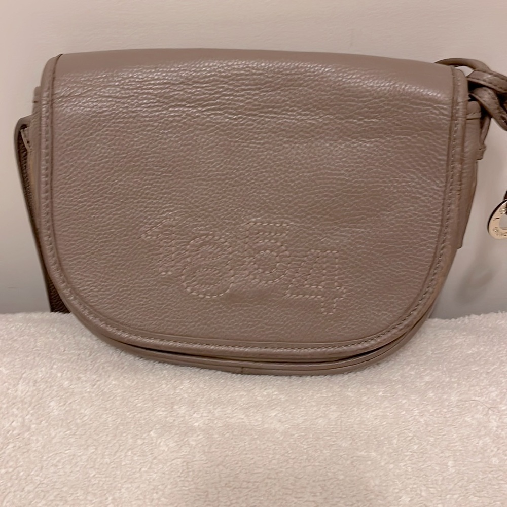 Satchel light taupe color used but good condition
